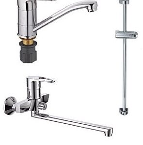 Набор смесителей для ванны Haiba XIDE Standard