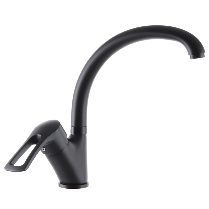 Смеситель для кухни HAIBA HANSBERG 777 ГАЙКА BLACK HB0216