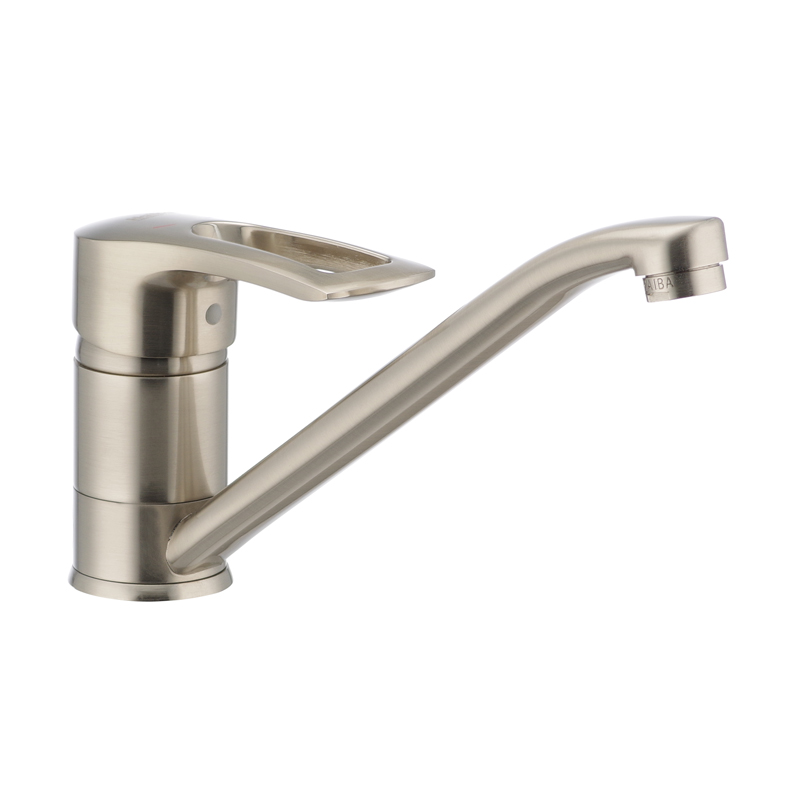 Смеситель для кухни HAIBA HANSBERG 004 (нержавейка) HB0183