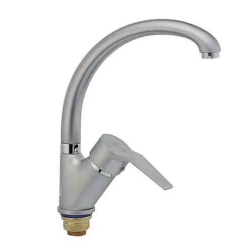 Смеситель для кухни HAIBA ZEON 777 ГАЙКА SATIN HB0415