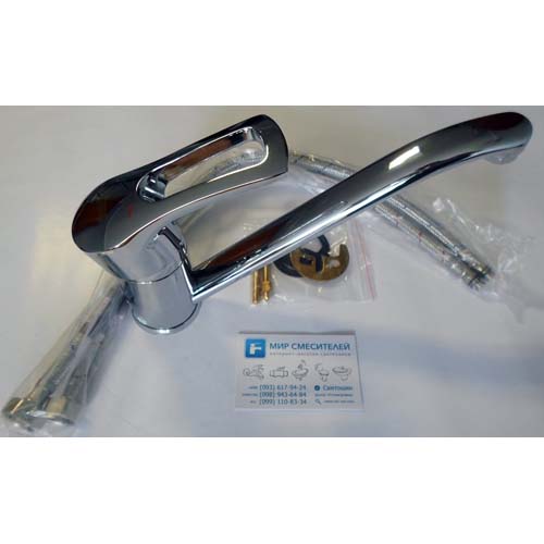 Кухонный смеситель Haiba Hansberg 004 satin HB0181 (attach1 1108)