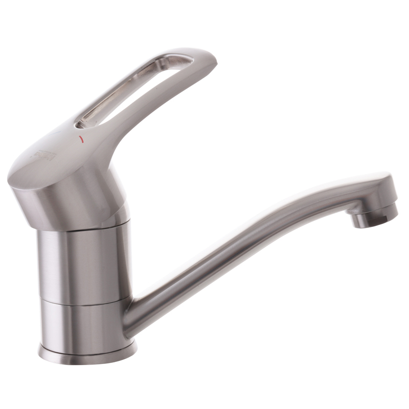 Смеситель для умывальника HAIBA HANSBERG 004-15 СМ НЕРЖ HB0190 (attach4 3669)