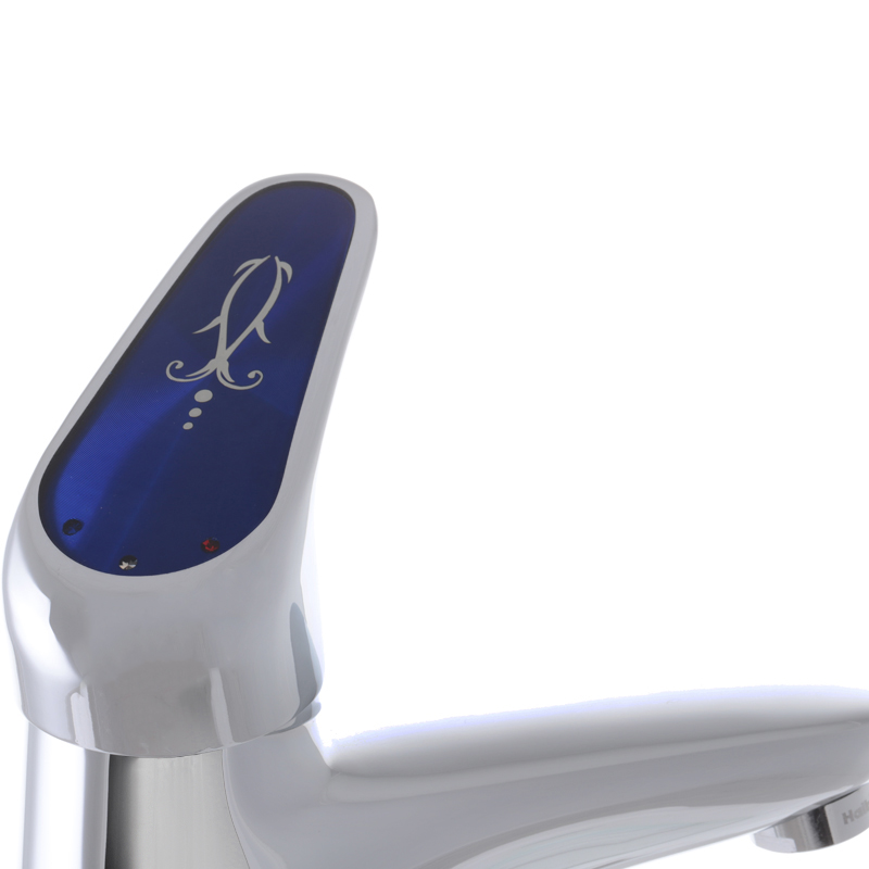 Смеситель для умывальника Haiba Magic 001 Blue HB0662 (attach3 3117)