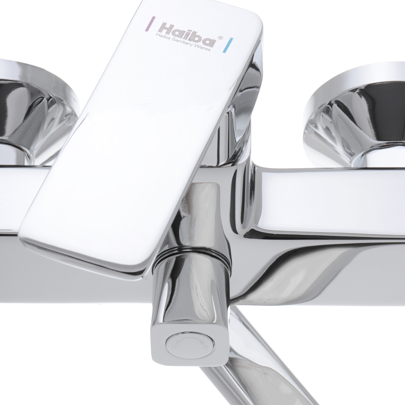 Смеситель для ванны Haiba Kubus 006 euro HB0793 (attach2 1585)