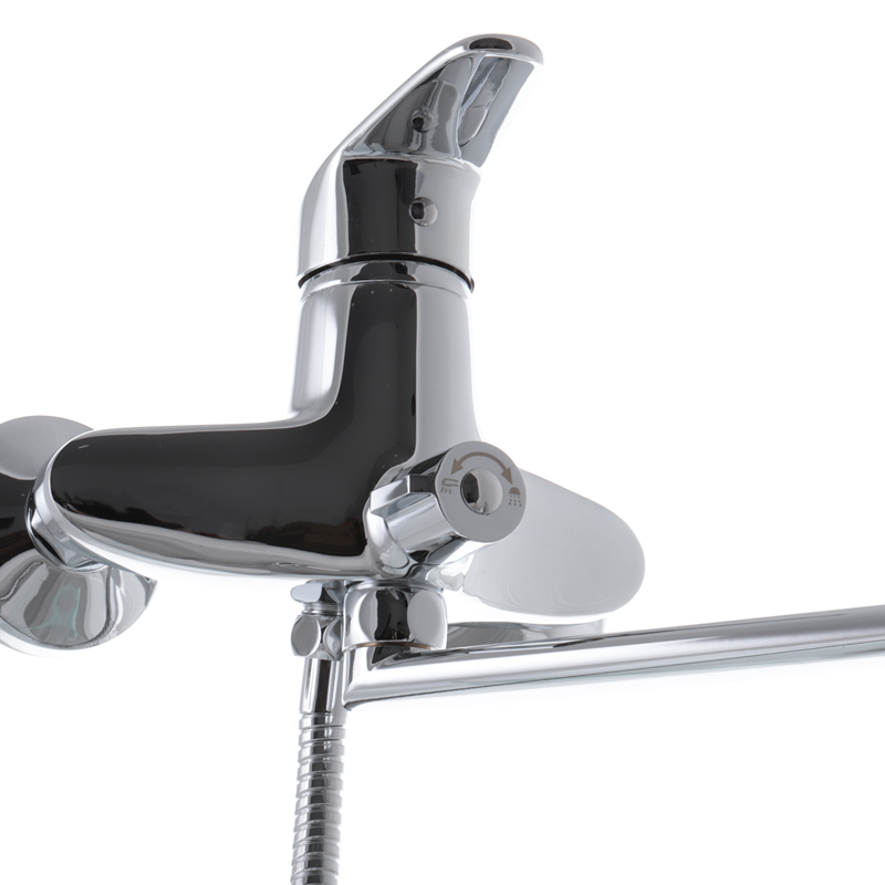 Смеситель для ванны HAIBA MAGIC 006 EURO RED HB0693 (attach1 3619)