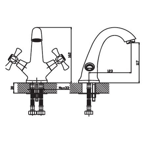 Смеситель HAIBA Smes 161 HB0370 (attach1 888)