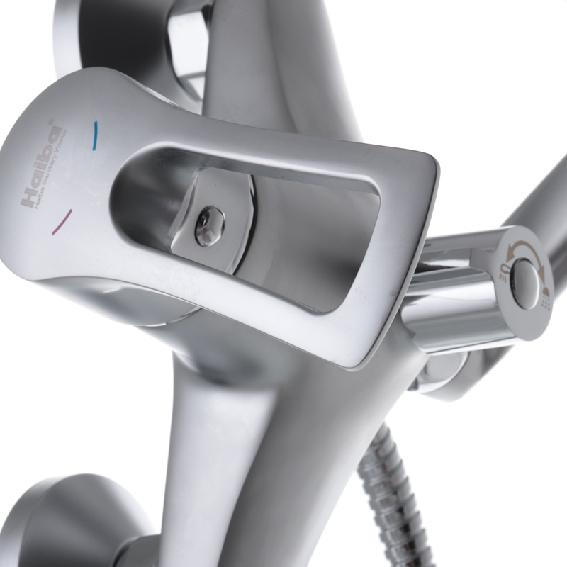 Смеситель для ванны HAIBA HANSBERG 006 EURO SATIN HB0193 (attach4 2817)