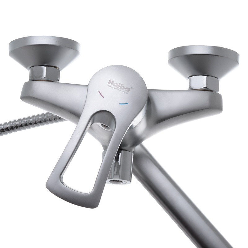 Смеситель для ванны HAIBA HANSBERG 006 EURO SATIN HB0193 (attach3 2817)