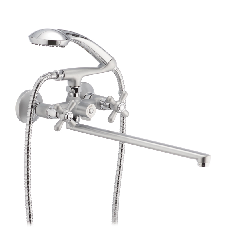 Смеситель для ванны HAIBA DOMINOX 140 EURO SATIN HB0063